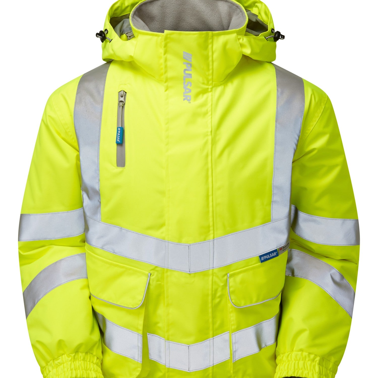 Pulsar Padded Hi-Vis Bomber Jacket - P191