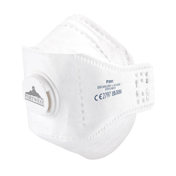 EAGLE FFP3 Valved Dolomite Fold Flat Respirator (10 Pack)