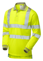 Pulsar Long Sleeve Hi-Vis Polo Shirt - P458 - thumbnail 1