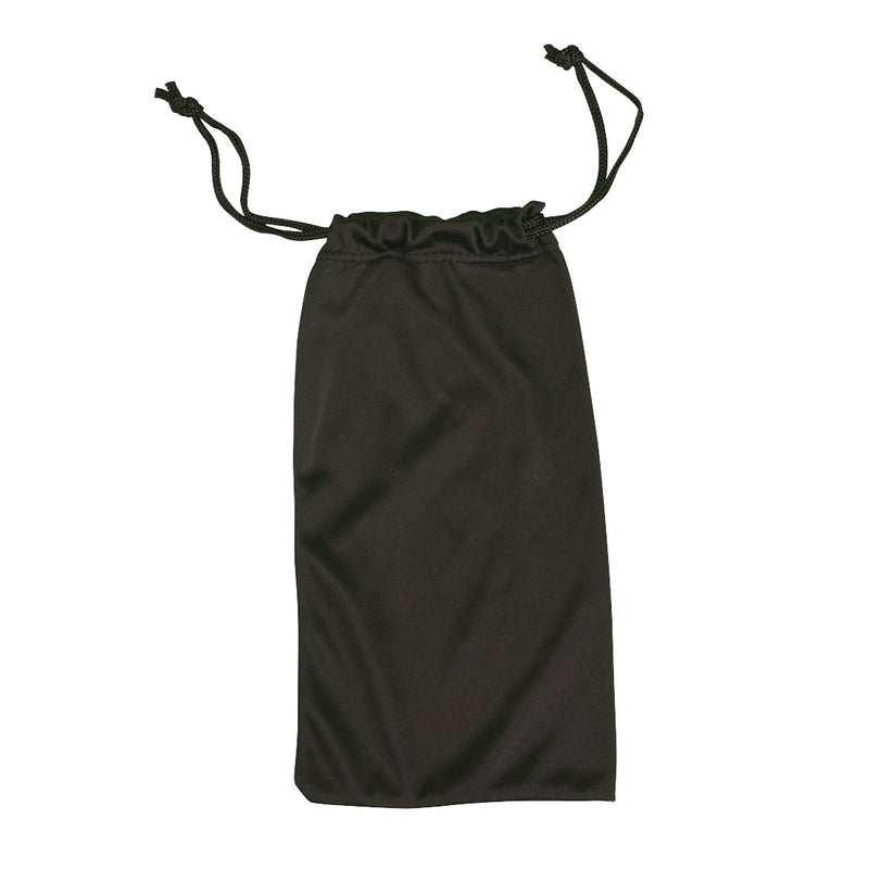 Black Portwest PA31 microfiber drawstring bag for safety spectacles.