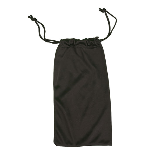 Black Portwest PA31 microfiber drawstring bag for safety spectacles.