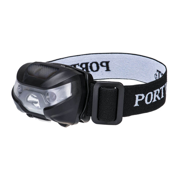 Portwest PA71 USB rechargeable head torch with sensor mode.