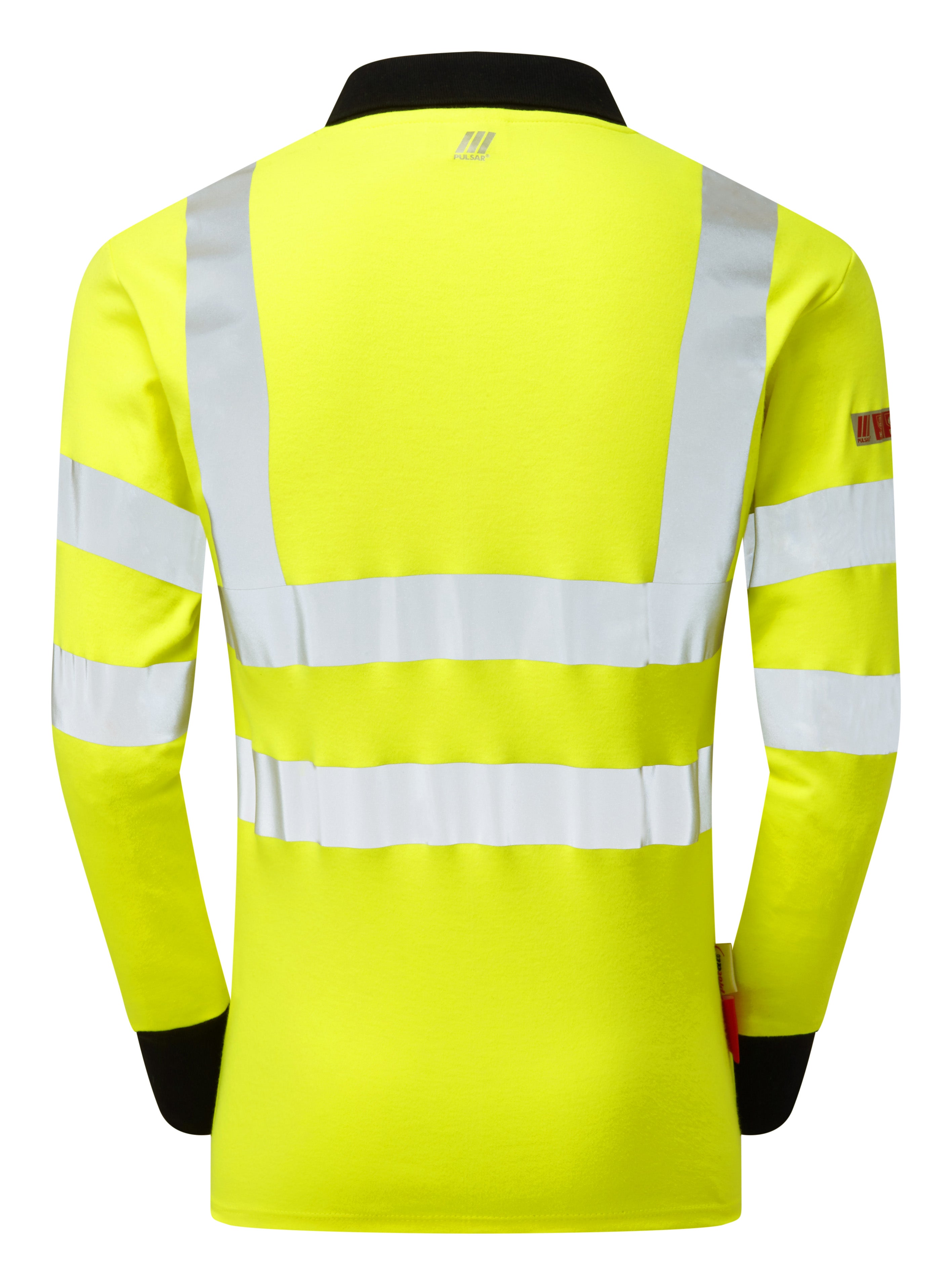 Pulsar Flame Retardant Ast Arc Hi-Vis Long Sleeve Polo Shirt - PARC21