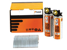 Paslode Nail Fuel Pack IM65 Straight Brads Galvanised