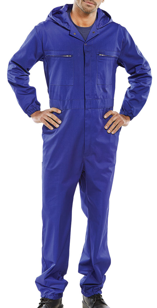 Beeswift Super Click Hooded Boilersuit