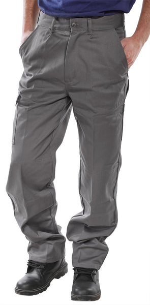 Beeswift Heavyweight Drivers Trousers - Grey