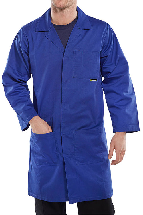 Beeswift Poly Cotton Warehouse Coat