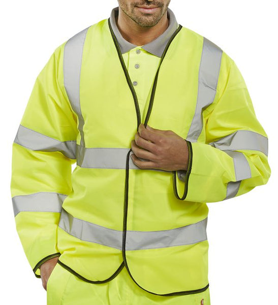 Beeswift Hi-Vis Long Sleeve Jerkin