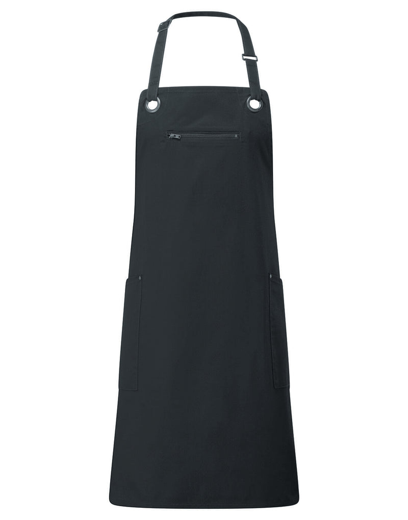Premier Barley Contrast Stitch Bib Apron
