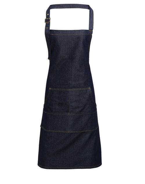 Premier Jeans Stitch Denim Bib Apron