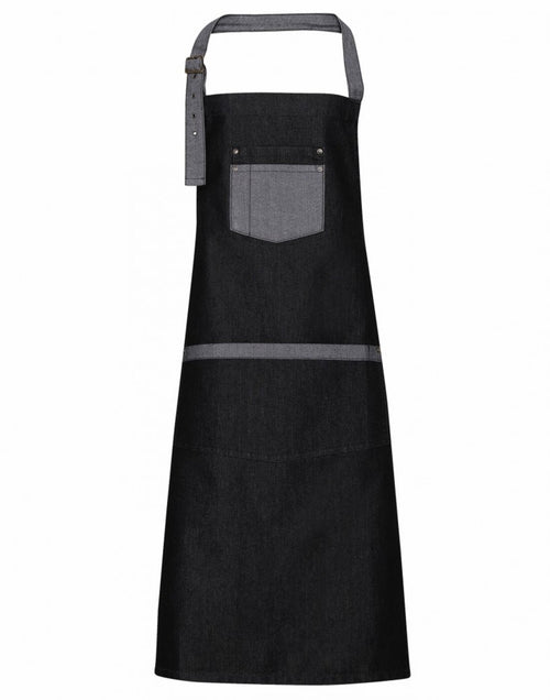 Premier 'Domain' Contrast Denim Bib Apron