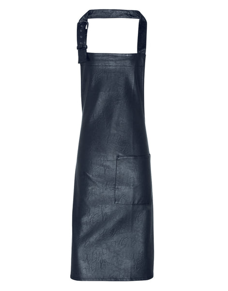 Premier Faux Leather Bib Apron