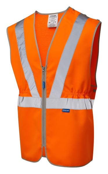 Pulsar Rail Spec Tear Apart Hi-Vis Vest - PR145 Orange