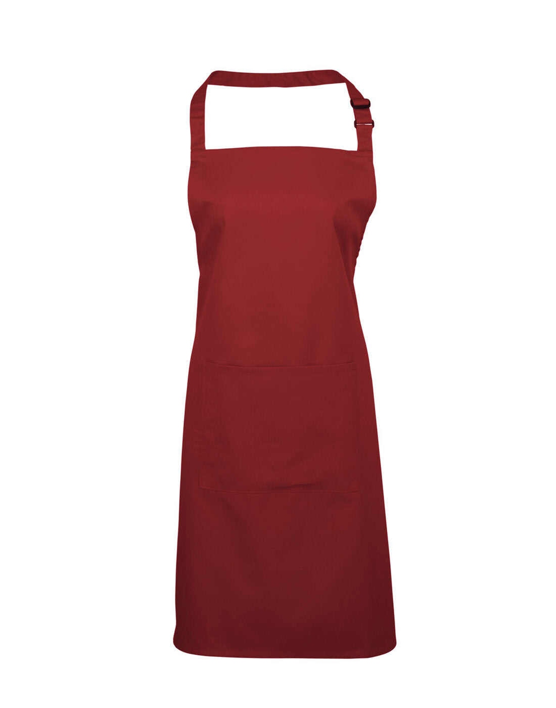 Premier Colours Collection Hospitality Bib Apron with Pockets