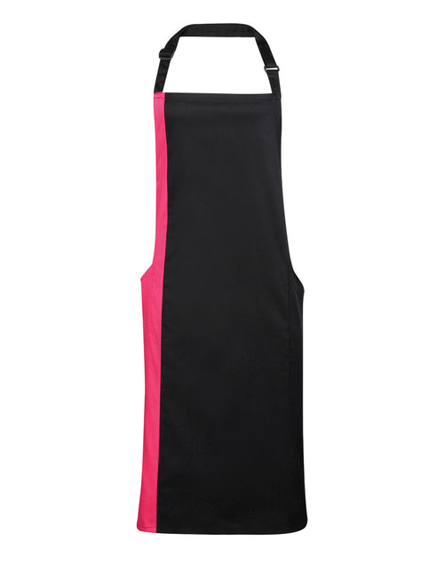 Premier Colours Collection Contrast Hospitality Bib Apron