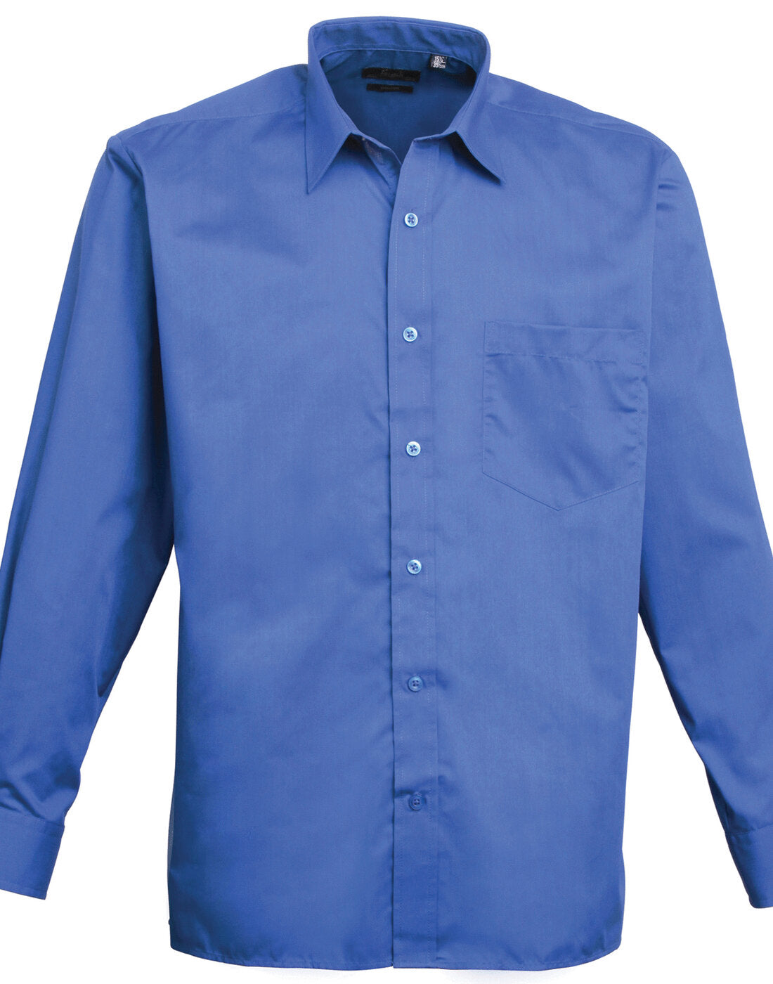 Premier Men's Long Sleeve Poplin Shirt - PR200