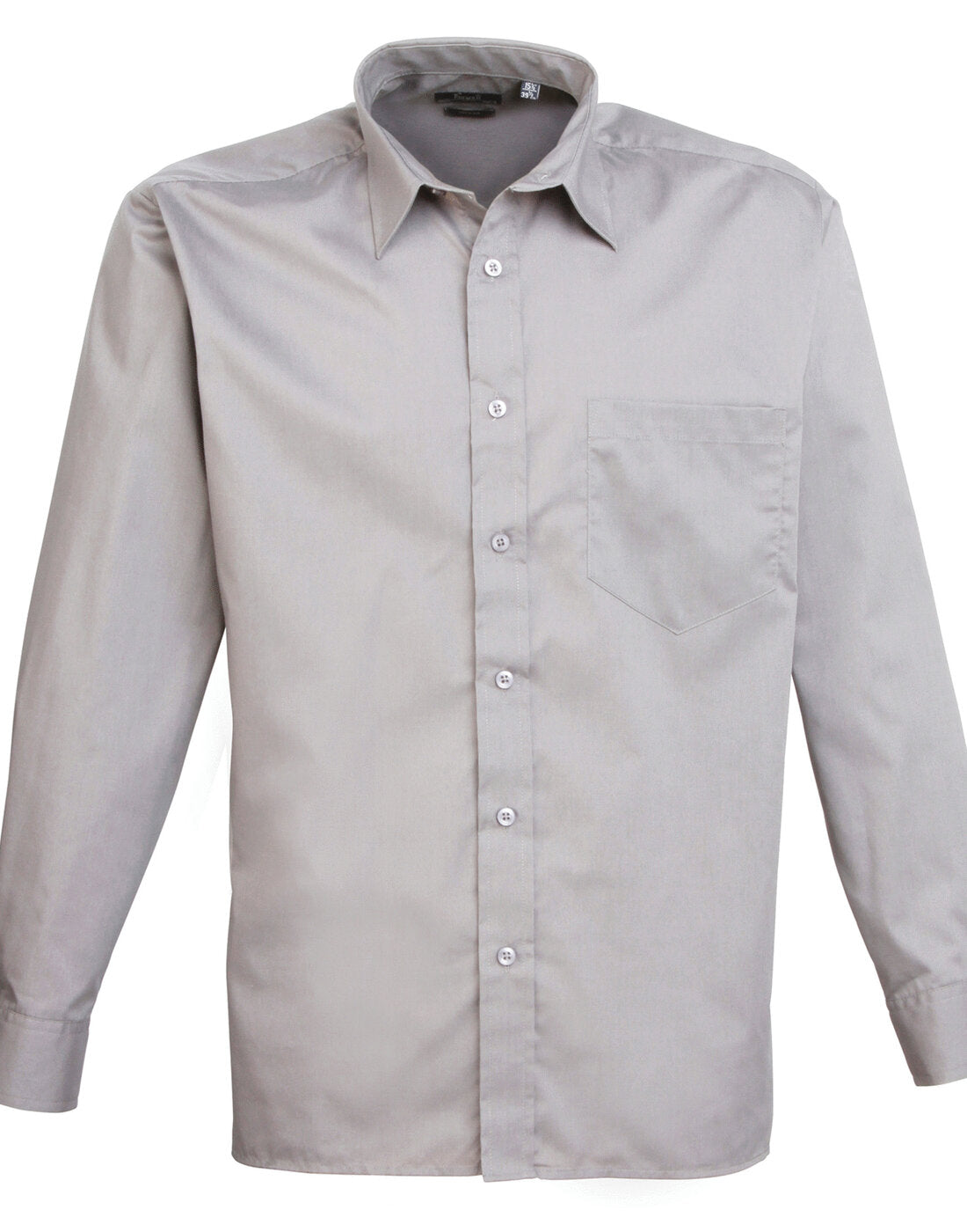 Premier Men's Long Sleeve Poplin Shirt - PR202