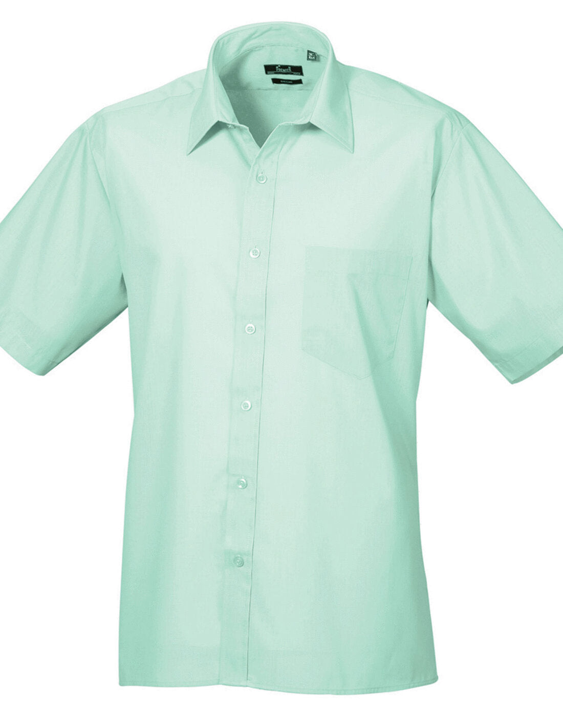 Premier Mens Short Sleeve Poplin Shirt (cont 2)