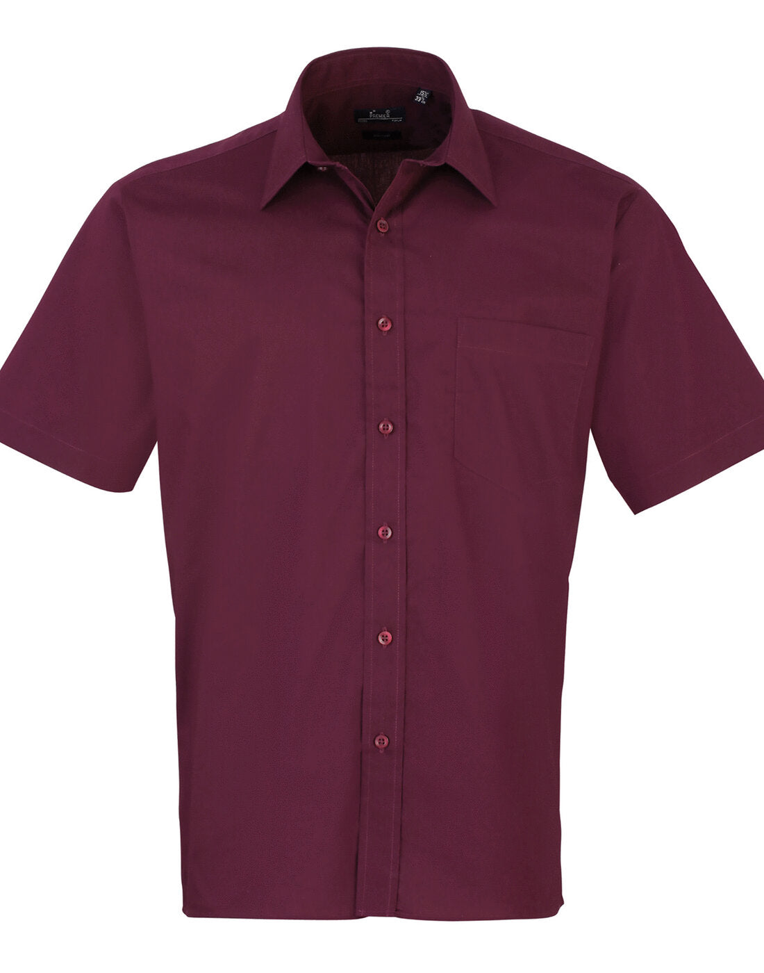 Premier Mens Short Sleeve Poplin Shirt (cont 2)