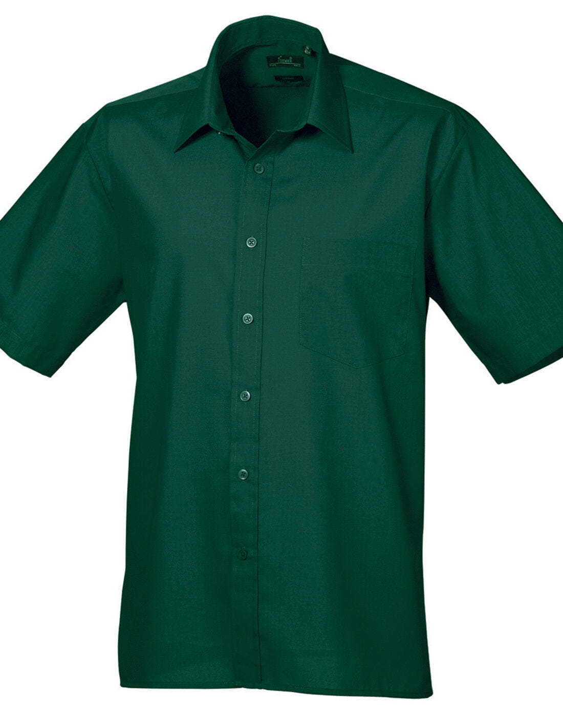 Premier Mens Short Sleeve Poplin Shirt (cont 2)