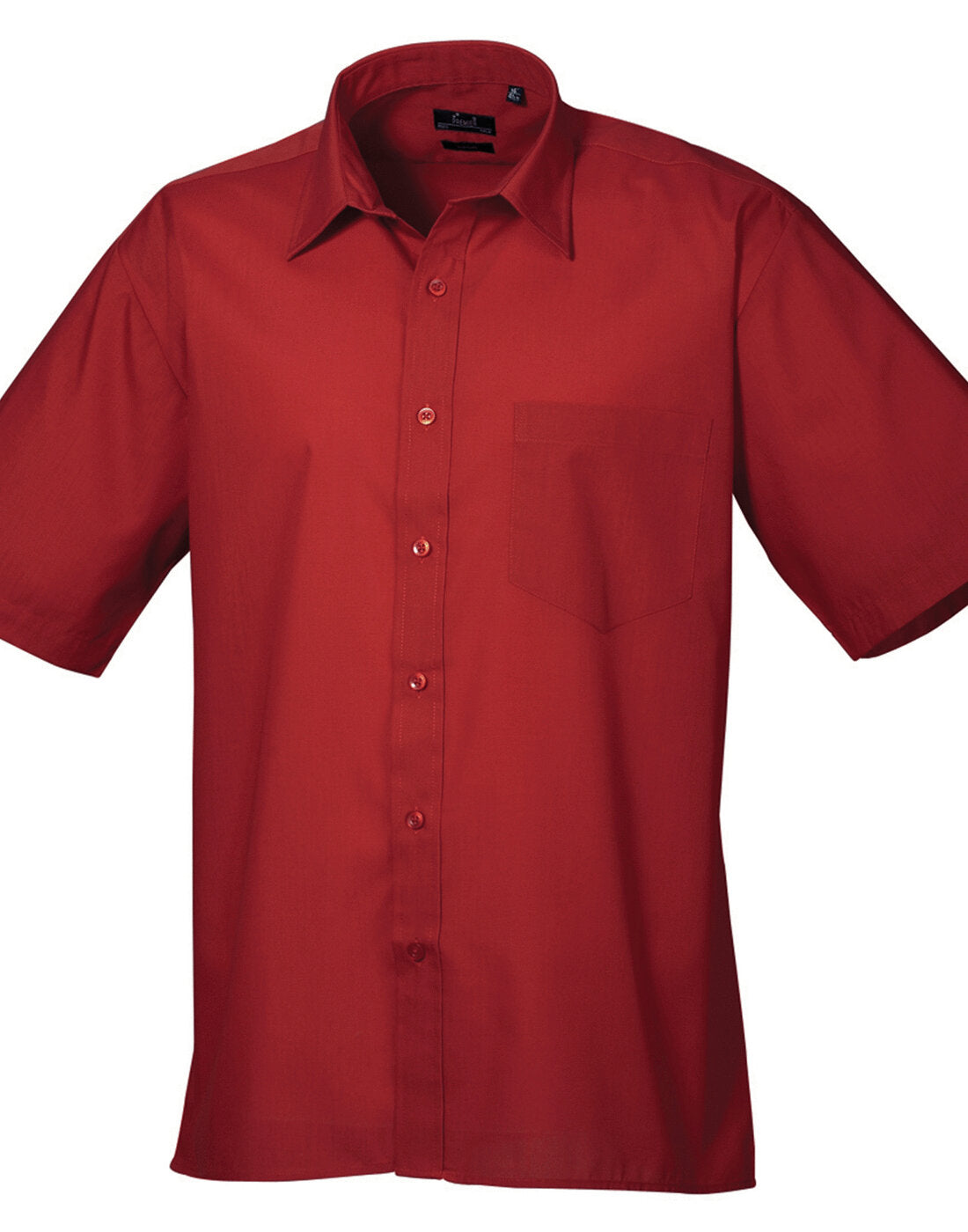 Premier Mens Short Sleeve Poplin Shirt (cont 2)