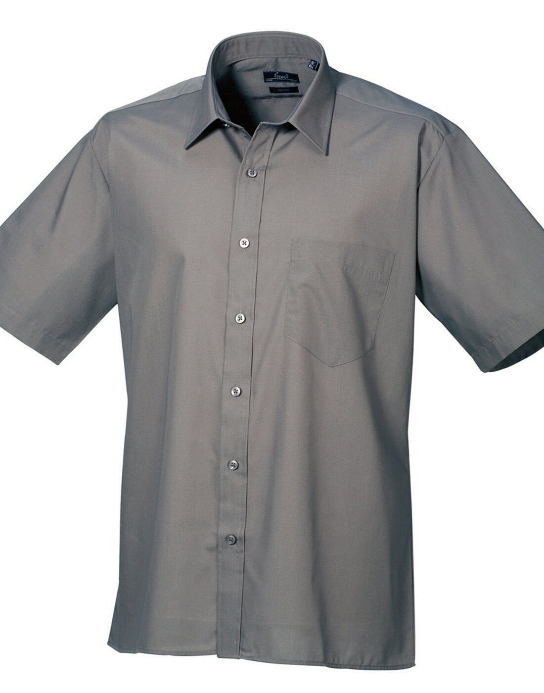 Premier Mens Short Sleeve Poplin Shirt (cont 2)