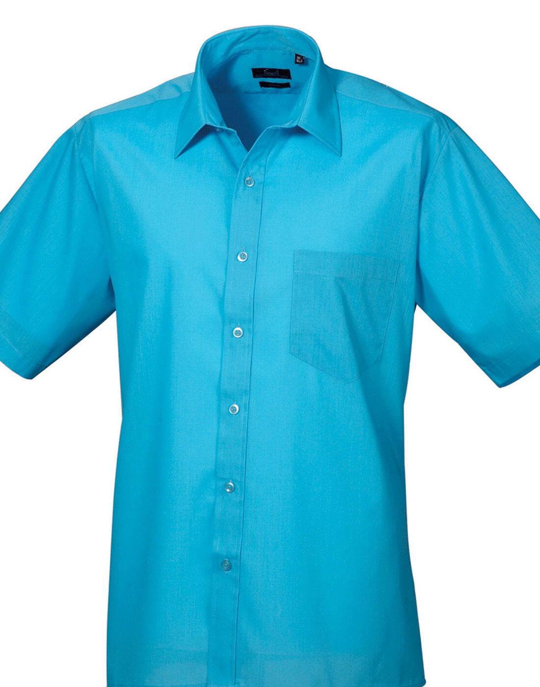 Premier Mens Short Sleeve Poplin Shirt (cont 1)