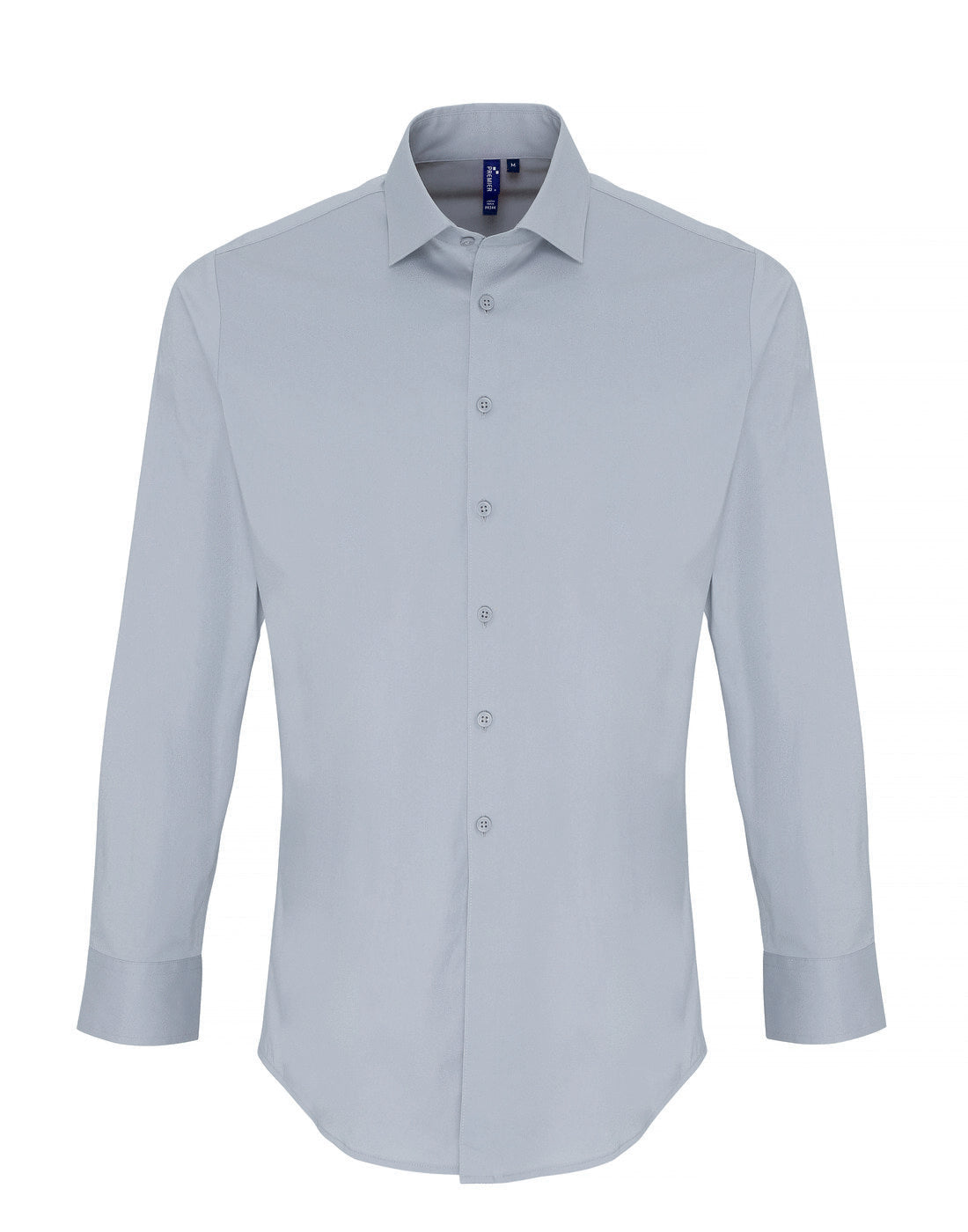 Men's Stretch Fit Cotton Poplin Long Sleeve Shirt