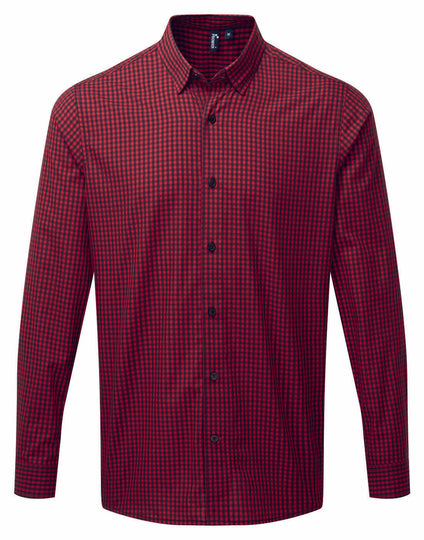 Premier 'Maxton' Check - Men's Long Sleeve Shirt