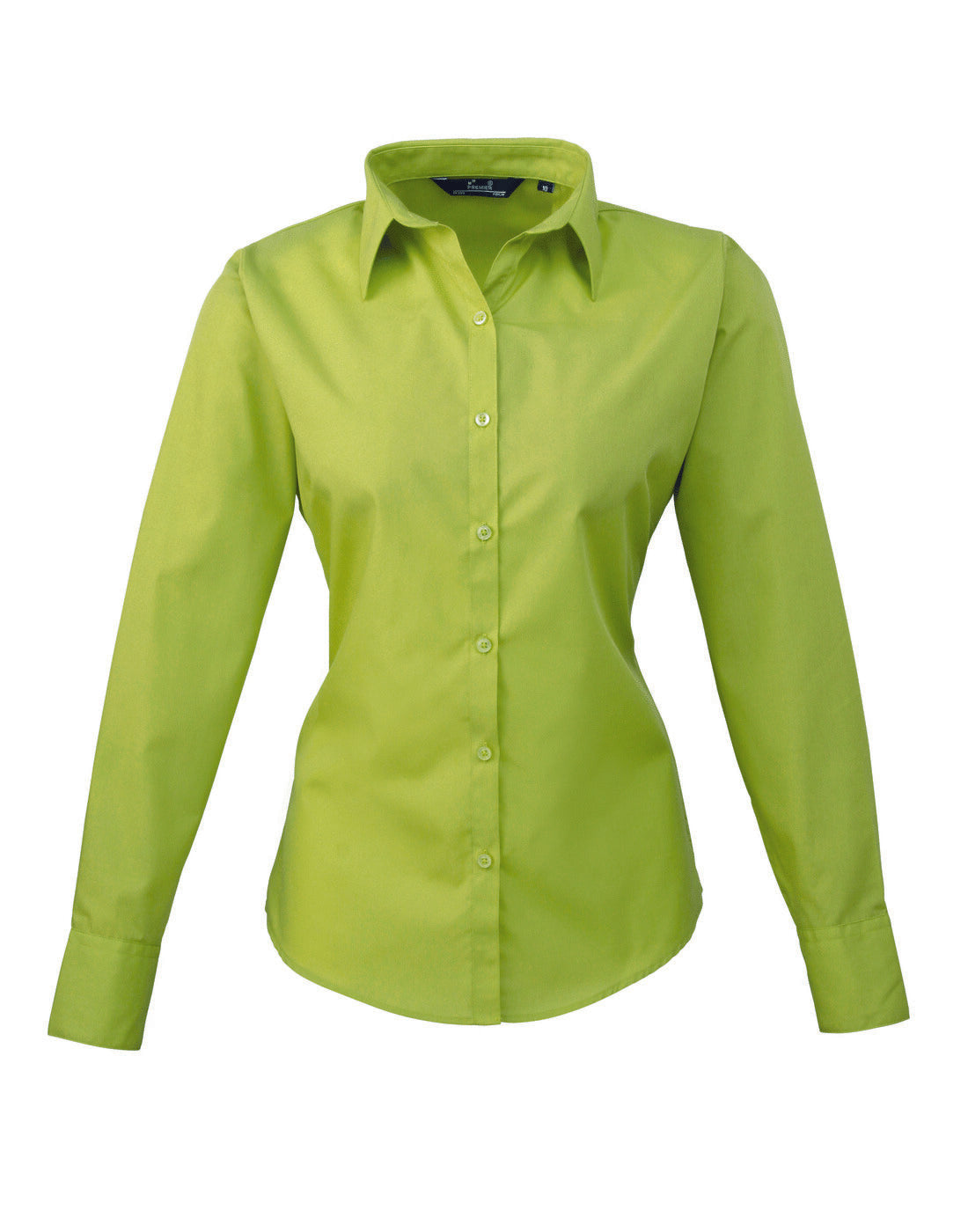 Premier Ladies Long Sleeve Poplin Blouse