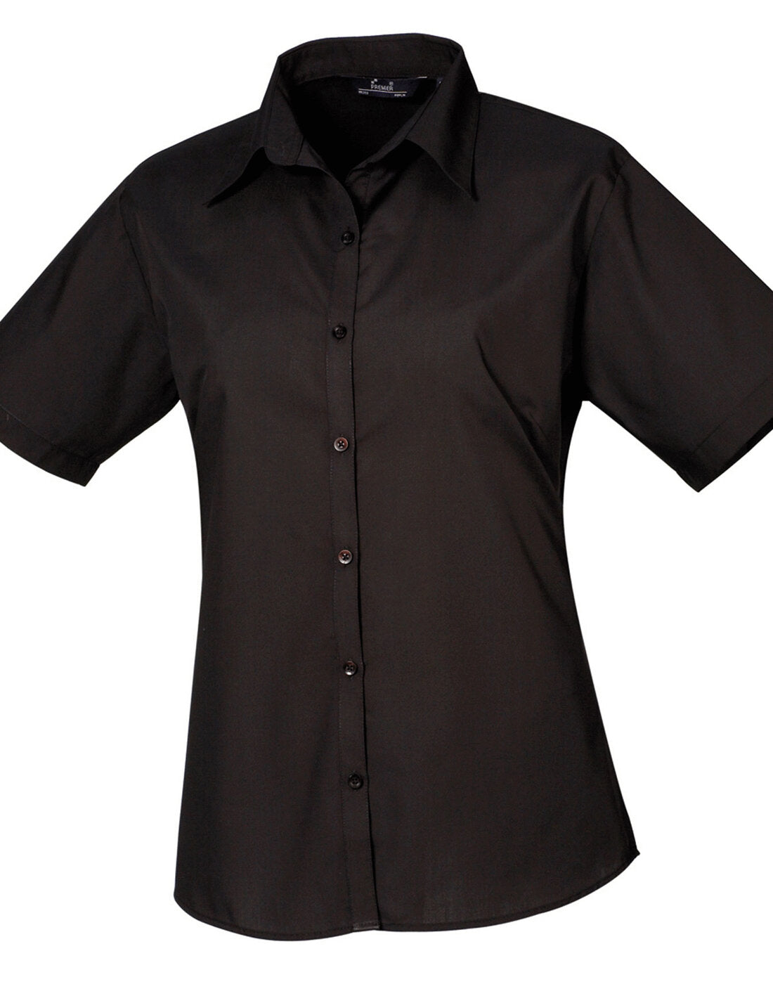 Premier Women's Short Sleeve Poplin Blouse (cont3)
