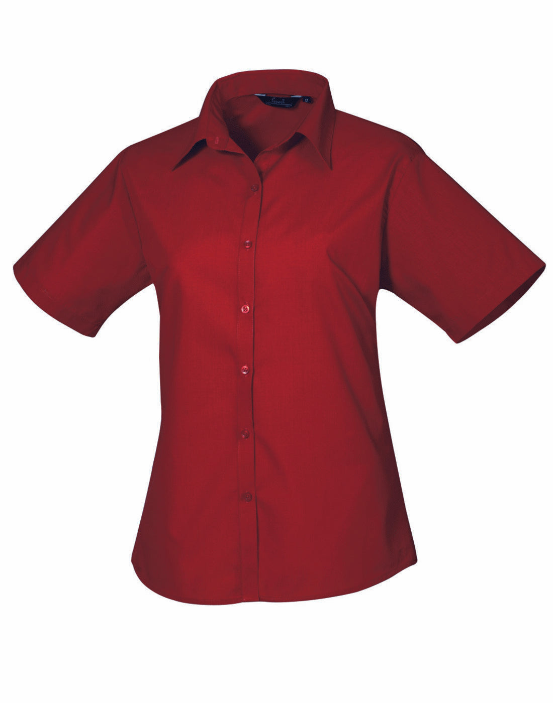Premier Women's Short Sleeve Poplin Blouse (cont3)