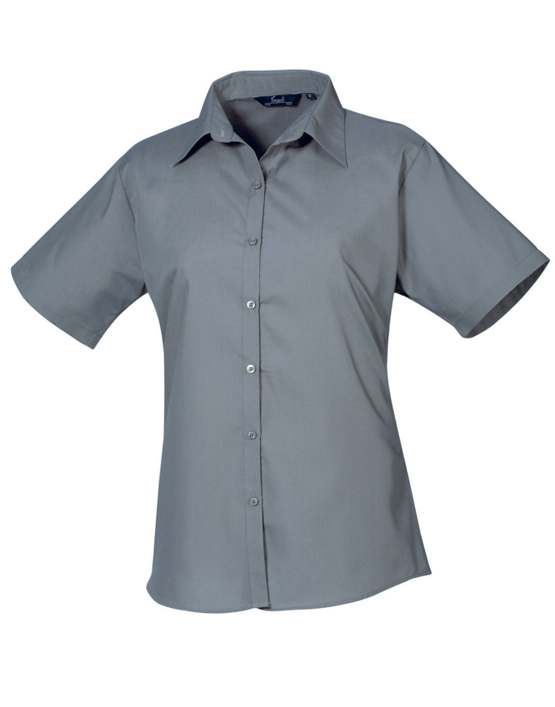 Premier Women's Short Sleeve Poplin Blouse (cont3)