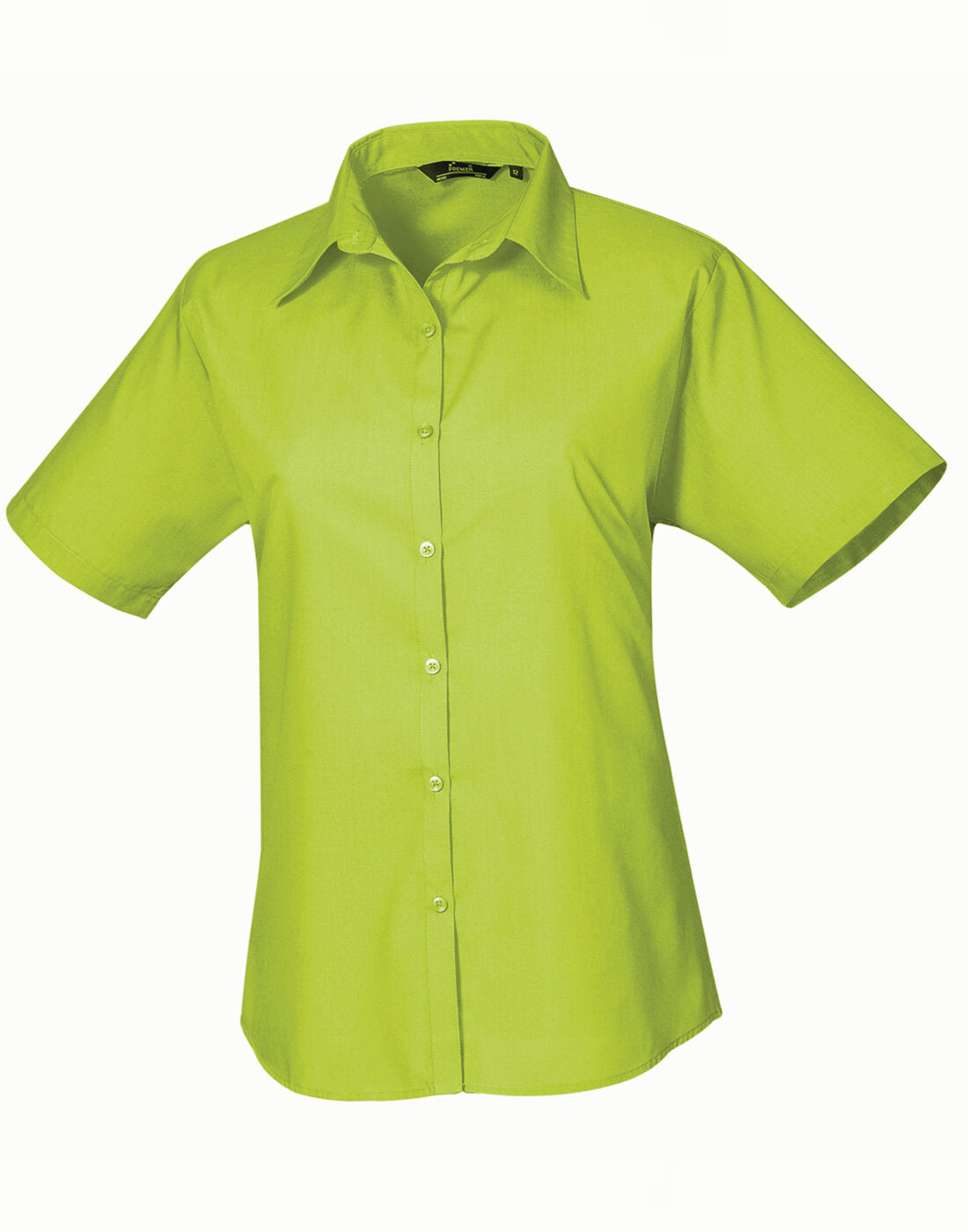 Premier Ladies Short Sleeve Poplin Blouse - PR302