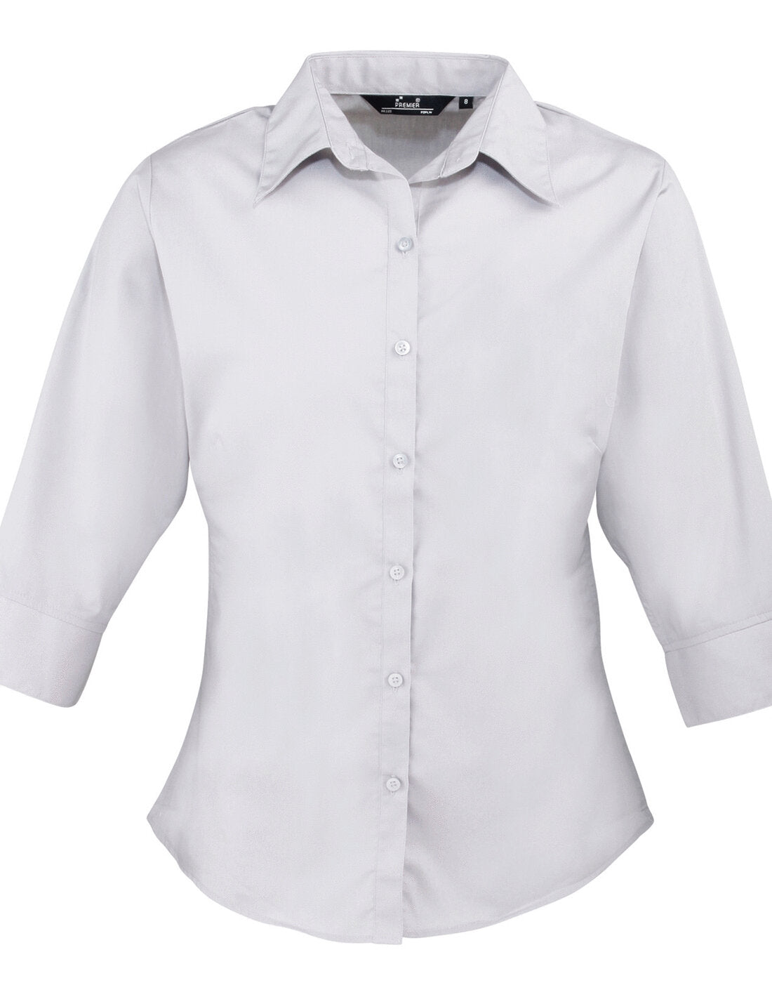 Premier Women's Poplin 3/4 Sleeve Blouse