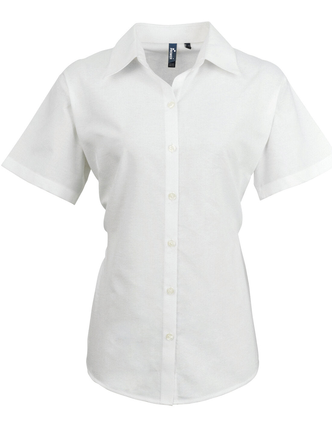 Premier Women's Short Sleeve Signature Oxford Blouse