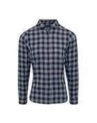 Premier 'Mulligan' Check-Women's Long Sleeve Cotton Shirt