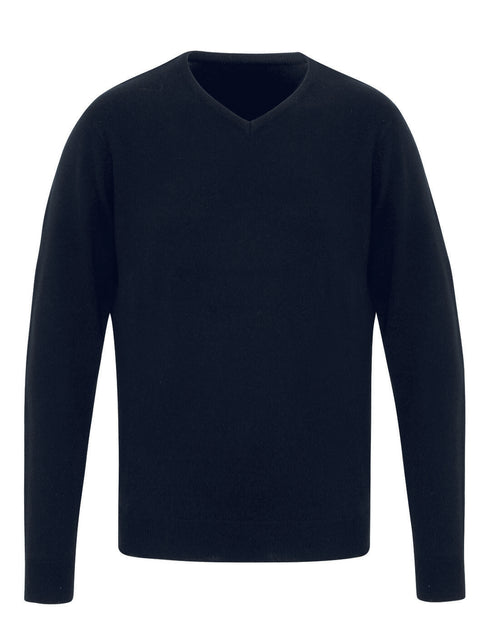 Premier 'Essential' Acrylic Men's V-Neck Sweater