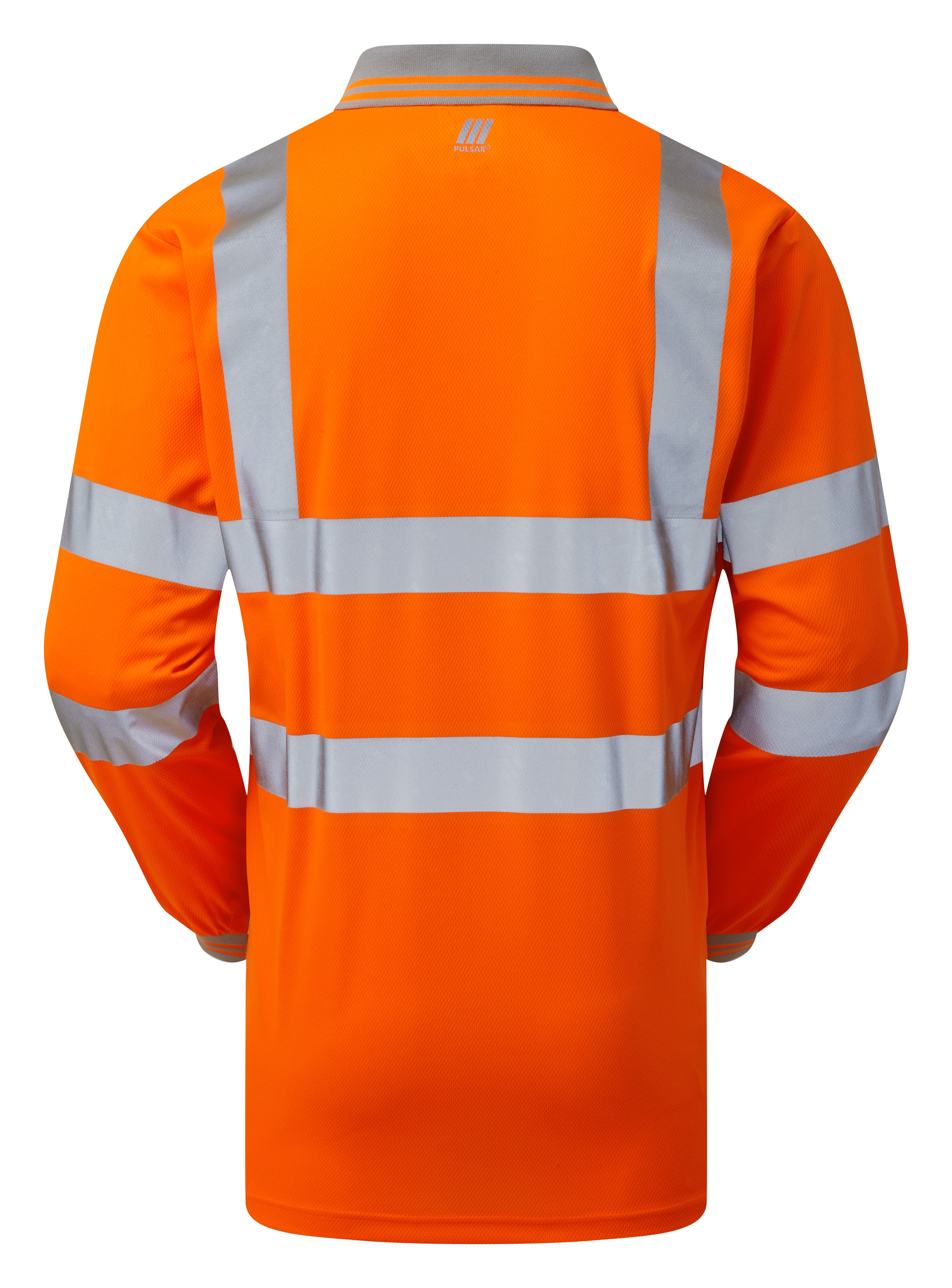 Pulsar Rail Spec Long Sleeve Polo Shirt - PR470 Orange