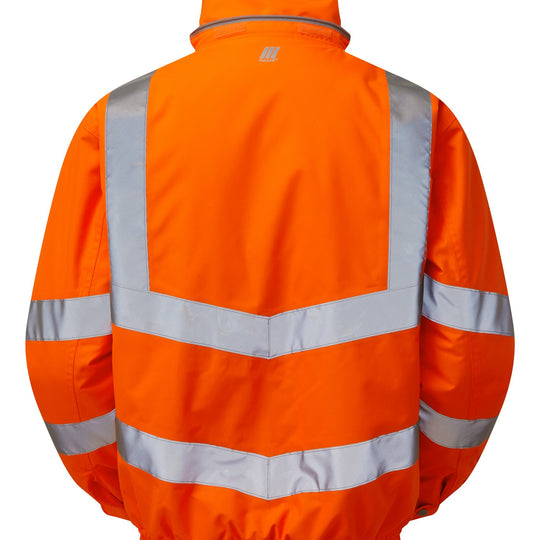 Pulsar Rail Spec Padded Hi-Vis Bomber Jacket - PR496 Orange