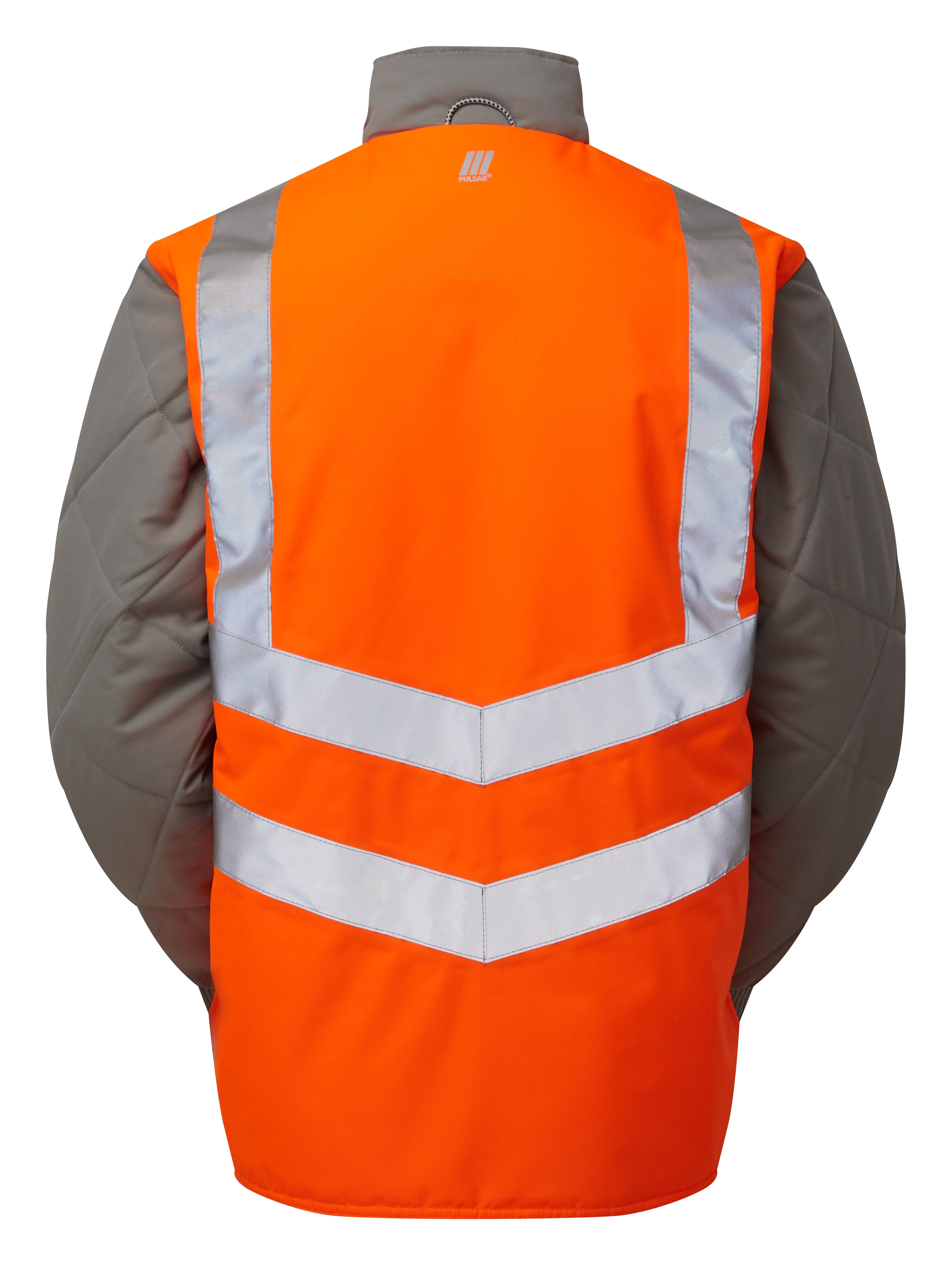 Pulsar Rail Spec Interactive Hi-Vis Bodywarmer - PR498 Orange