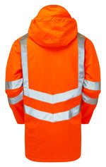 Pulsar Rail Unlined Hi-Vis Storm Coat - PR499 - thumbnail 2