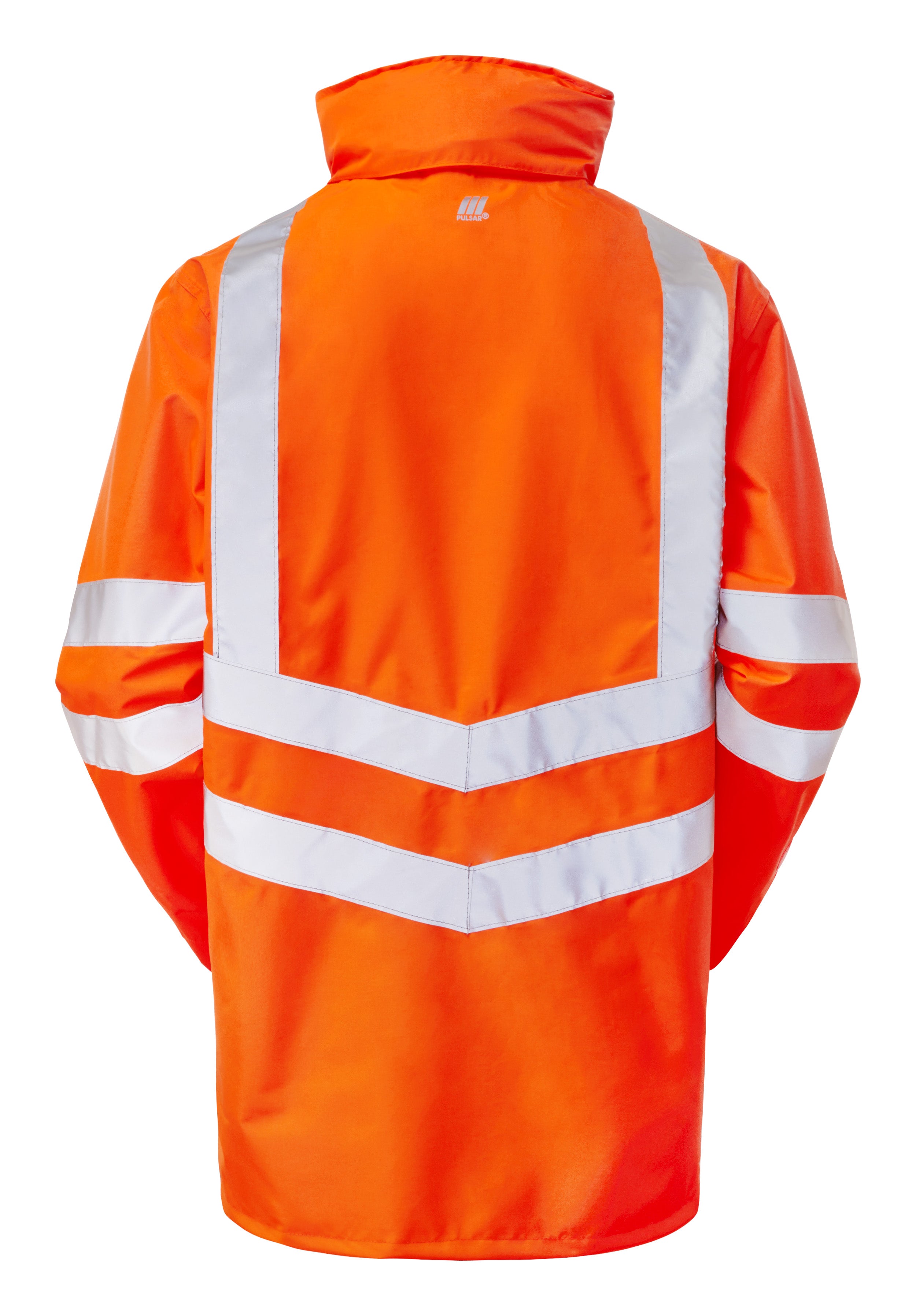 Pulsar Rail Unlined Hi-Vis Storm Coat - PR499 Orange