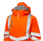 Pulsar Rail Unlined Hi-Vis Storm Coat - PR499 - thumbnail 6