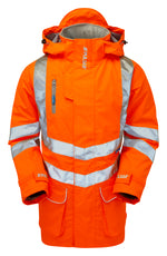 Pulsar Rail Spec Padded Hi-Vis Storm Coat - PR502 - thumbnail 2