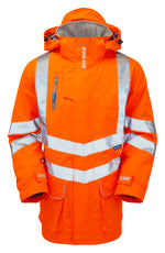 Pulsar Rail Spec Padded Hi-Vis Storm Coat - PR502 - thumbnail 7