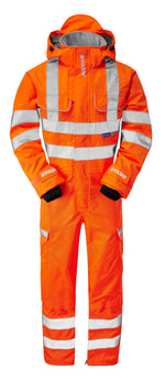 Pulsar Rail Spec Hi-Vis Waterproof Coverall - PR505 - thumbnail 4