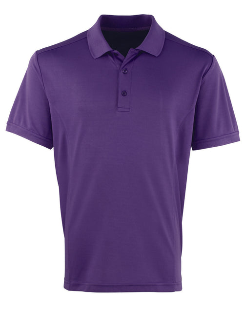 Premier Mens Coolchecker Pique Polo Shirt (cont)