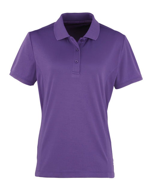 Premier Ladies Coolchecker Pique Polo Shirt (cont)