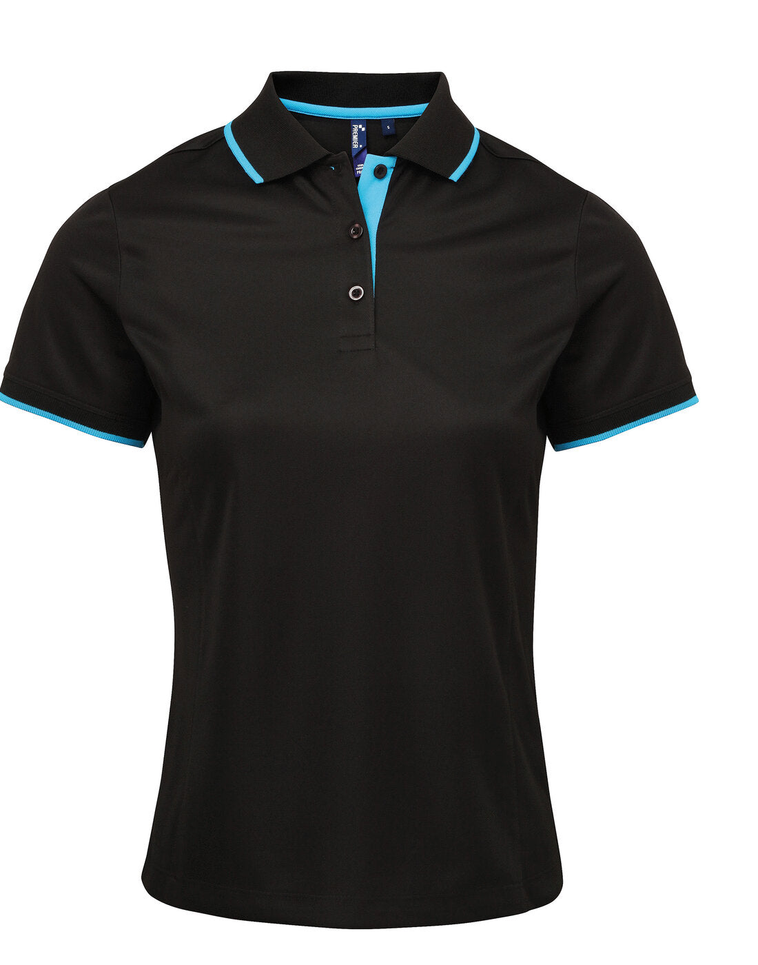 Premier Women's Contrast Tipped Coolchecker® Polo